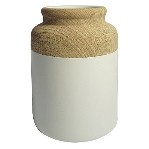 VASO DE RESINA 14CM X 14CM X 19CM