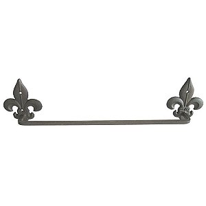 SUPORTE DECORATIVO DE FERRO PARA TOALHA