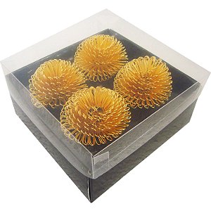 CJ DE PORTA GUARDANAPO - 4 PCS - 5X5 CM