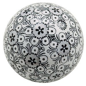 CJ DE BOLAS DECORATIVA DE CERAMICA - 4PCS