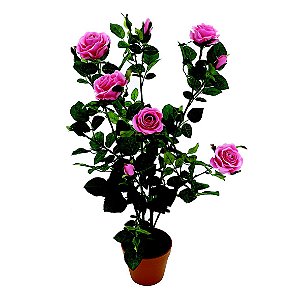 PLANTA ARTIFICIAL ROSEIRA 47CM X 36CM X 88CM