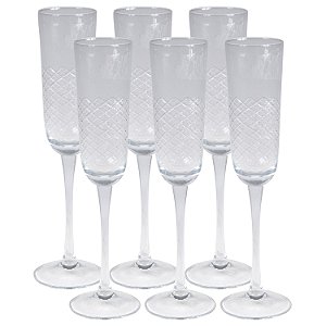 CJ DE 6 TACAS PARA CHAMPAGNE