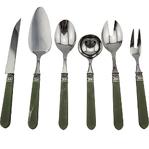 CONJUNTO DE TALHERES PARA SERVIR 6 PEÇAS