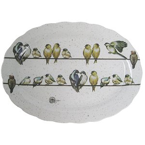 PRATO DE CERAMICA - 45X32 CM