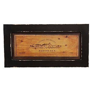 QUADRO DECORATIVO DE MADEIRA