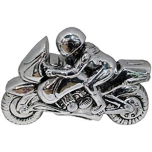 MINIATURA - MOTOCICLISTA