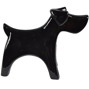 ANIMAL DECORATIVO - CACHORRO PRETO