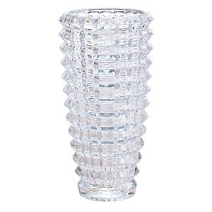 VASO DE VIDRO CLASSICO 14,8CM X 14,8CM X 29,3CM