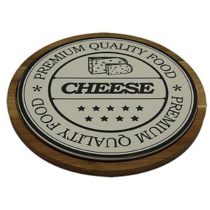TABUA DE QUEIJO  - 32X32X1.5 CM