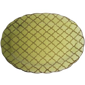 PRATO DE CERAMICA - 45X32 CM