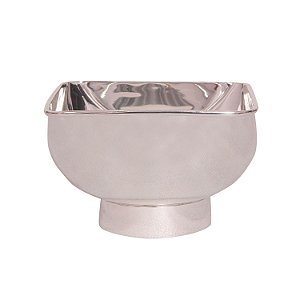 BOWL EM PRATA  12CM X 12CM X 8,5CM