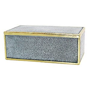 CAIXA DE RESINA 21,7CM X 11,8CM X 8,2CM