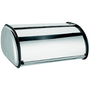 CJ. DE PORTA PAO DE ACO INOX - 2 PCS