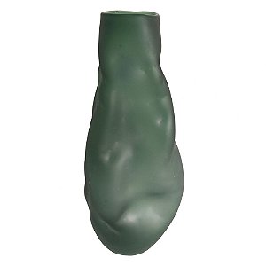 VASO DE VIDRO VERDE