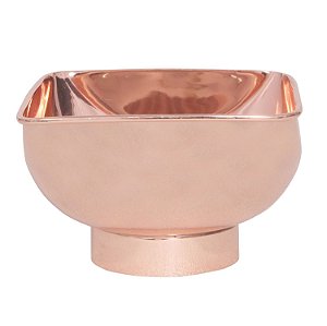 BOWL EM COBRE  16CM X 16CM X 11CM