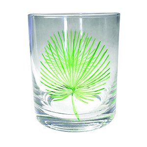 CJ DE COPOS DE VIDRO TRANSPARENTE  6 PCS 8,5CM X 10CM