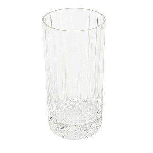 JOGO DE 6 COPOS DE CRISTAL FORMATO CILINDRICO ALTO COM ALTO