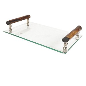BANDEJA DECORATIVA - 20X33 CM