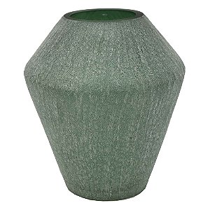 VASO DE VIDRO VERDE