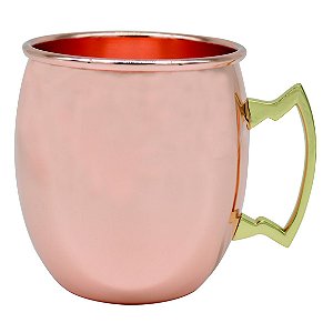 CJ DE CANECAS DE COBRE 4 PCS 8,6CM X 6CM X 10CM
