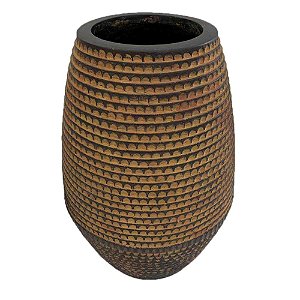 CACHEPOTS DE CIMENTO COM BASE DE MADEIRA