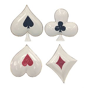 CJ DE PETISQUEIRAS DE CERAMICA  4 PCS 18,5CM X 19,5CM X 3CM
