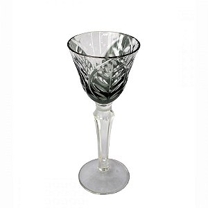 CJ TACASS DE LICOR DE VIDRO FUME  6 PCS 6CM X 6CM X 15,5CM