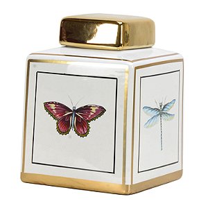 POTE DECORATIVO DE CERAMICA