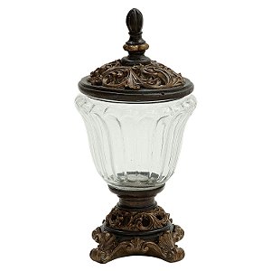POTE DECORATIVO DE VIDRO