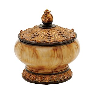 POTE DECORATIVO DE RESINA
