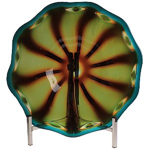 PRATO DECORATIVO VERDE - 75X16X74 CM