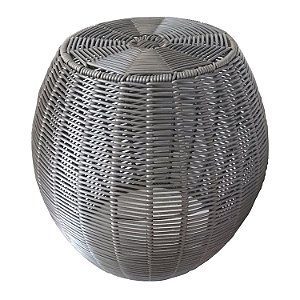 SEAT GARDEN DE FERRO E PLASTICO 46CM X 44CM X 34