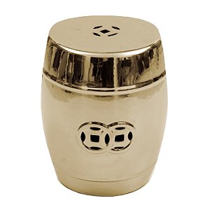 BANQUETA SEAT GARDEN DOURADO