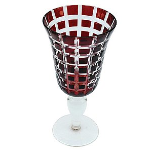 JOGO DE TACAS PARA VINHO TINTO - VERMELHO - 6 PCS