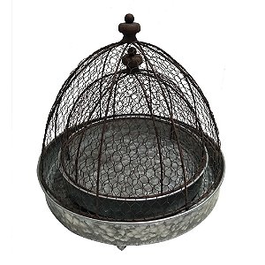CONJ. PARA ARMAZENAR ALIMENTOS  2 PCS G  41CM X 41CM X 37CM