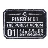 CAPACHO FIBRA DE COCO/PVC THE PUREST VENON PRETO 45 X 66 CM