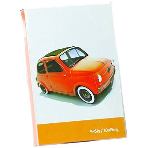 PORTA RETRATO PLASTICO CARS LARANJA 15,6 X 10,5 X 18 CM