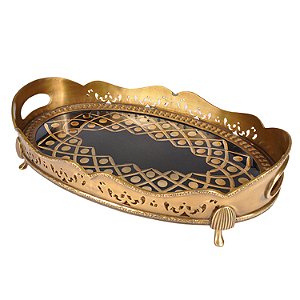 BANDEJA DECORATIVA 10X24X39 CM