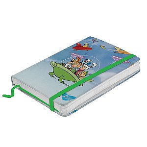 CADERNETA DE ANOTACAO HB THE JETSONS FAMILY IN THE SPACESHIP