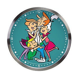 RELOGIO PAREDE ALUMINIO HB THE JETSONS GEORGE RECEIVING LOVE