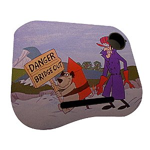 PORTA LAPTOP MDF/PLASTICO HB WACKY RACE DICK AND MUTTLEY DAN