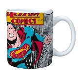 CANECA PORCELANA DC SUPERMAN ACTION COMICS 300 ML 8.4 X 5.5