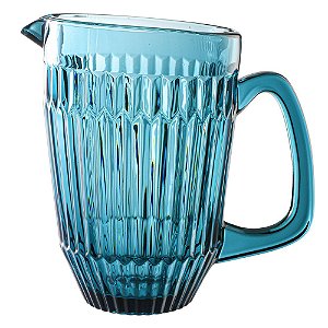 JARRA BRETAGNE EM VIDRO 1,6L COR AZUL