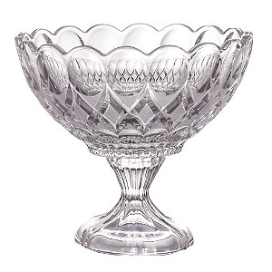 CENTRO DE MESA ANGELICA FROZZEN EM CRISTAL ECOLÓGICO COM PÉ 21.7CM
