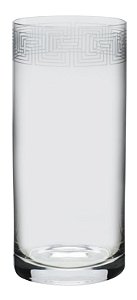 JOGO 6 COPOS ALTOS BARWARE/LARUS DECORADA EM CRISTAL ECOLOGICO 470ML