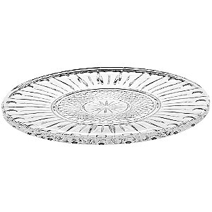 PRATO PARA BOLO WINDSOR DE CRISTAL DE CHUMBO D30,5CM