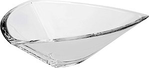 CENTRO DE MESA TRIANGLE EM CRISTAL ECOLOGICO 30CM