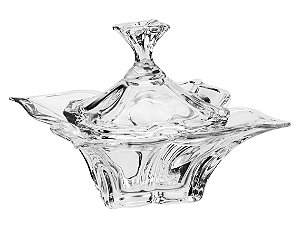 POTICHE CRISTAL ECOL 20.5 CM FLORALE