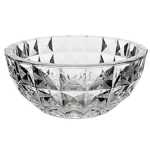 CENTRO MESA DIAMOND EM CRISTAL ECOLOGICO D28CM