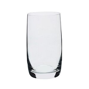 JOGO DE 6 COPOS LONG DRINK IDEAL EM CRISTAL ECOLOGICO 380ML A13CM